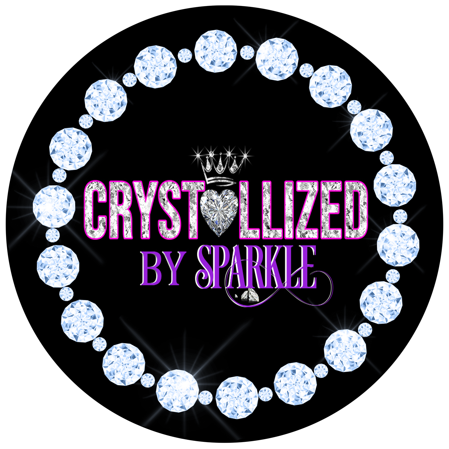 Crystallized by Sparkle Texas Astros Crystallized Tee L