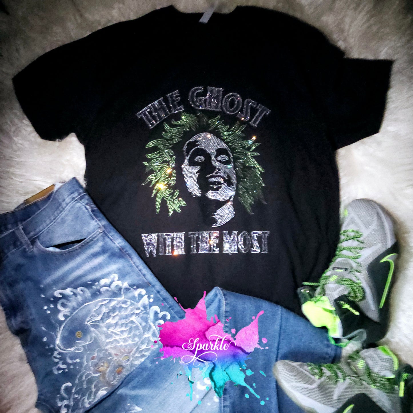 Beetlejuice Crystallized Men's Tee