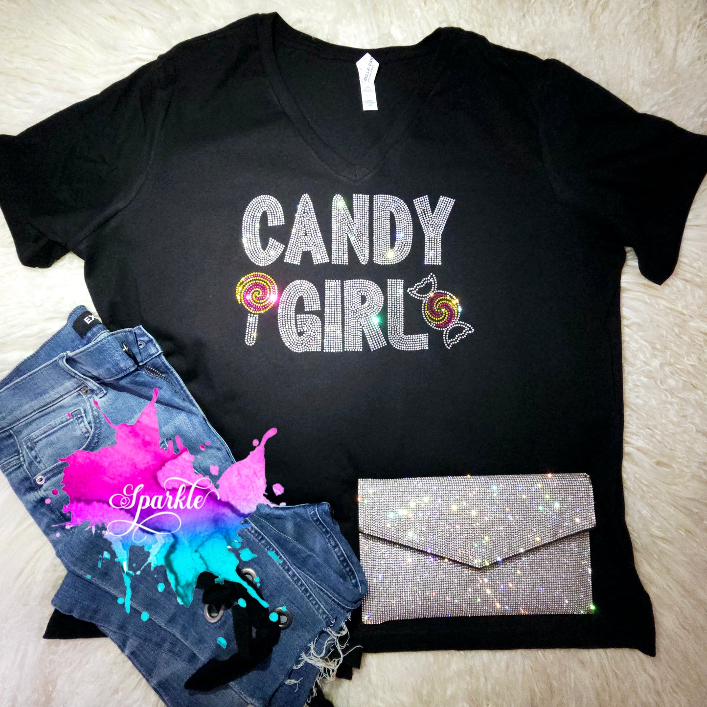 Candy Girl Crystallized Tee
