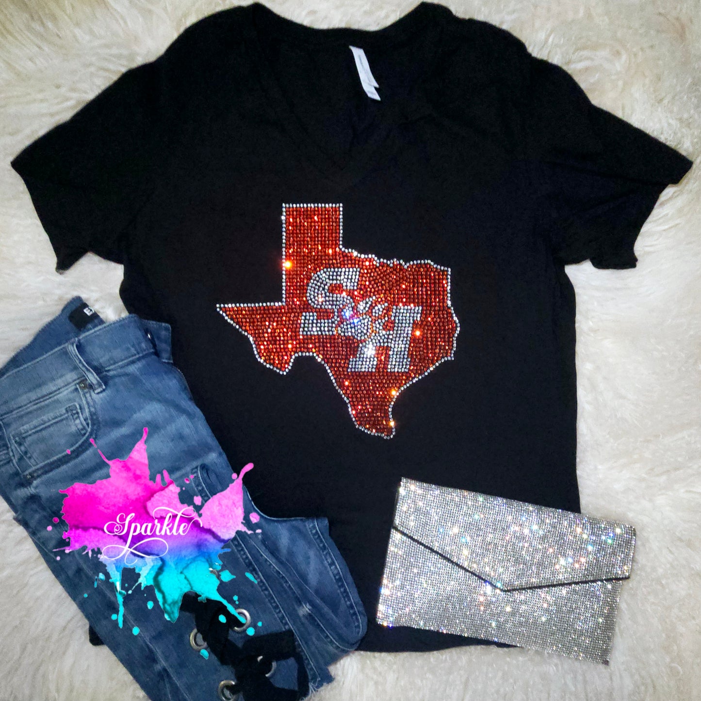 SH Bearkats Crystallized Tee