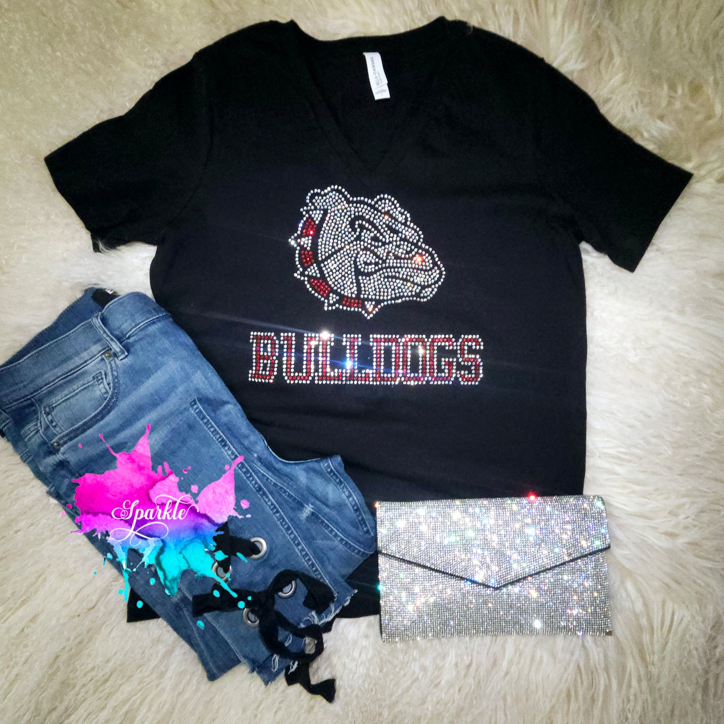 Bulldogs Crystallized Tee