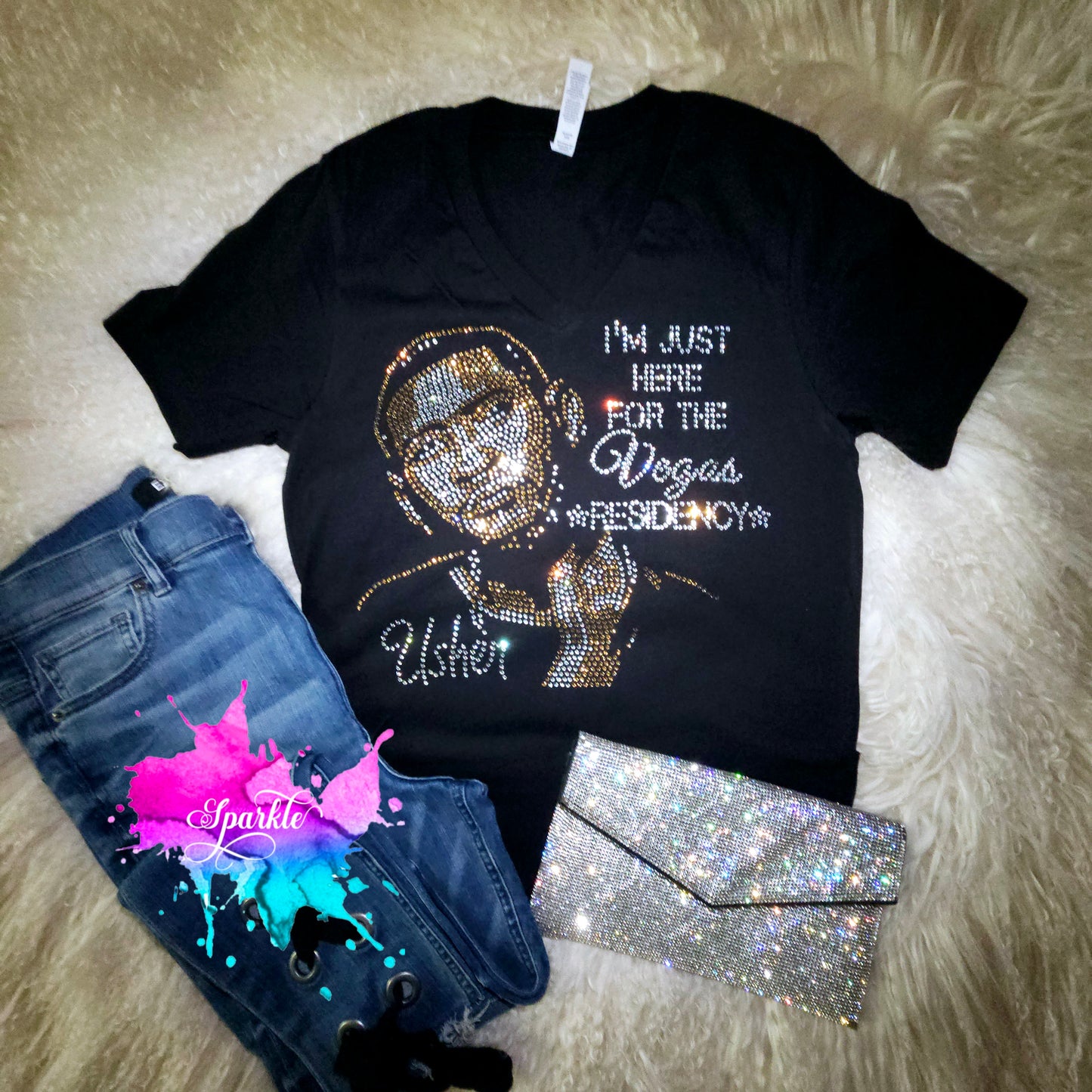 Vegas Residency Crystallized Tee