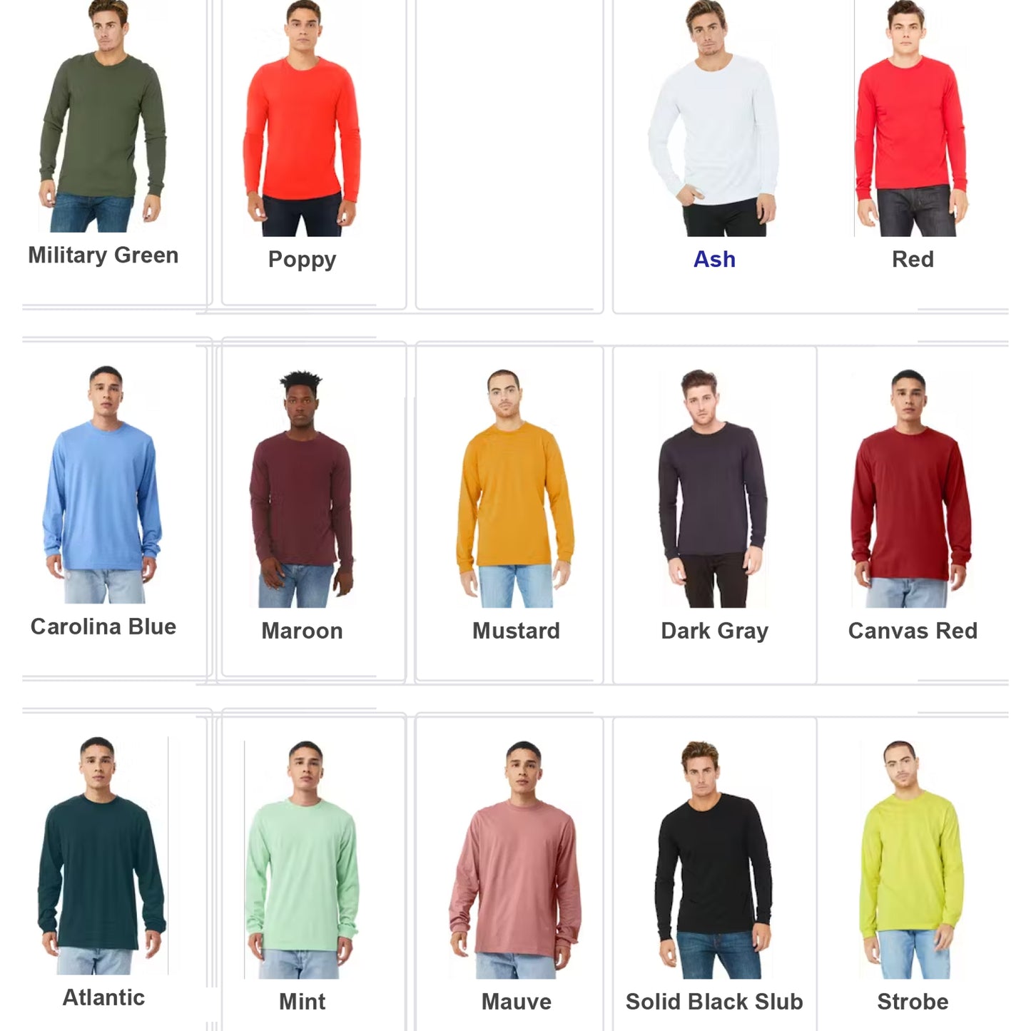 Camden Unisex Long Sleeve Crystallized Tee