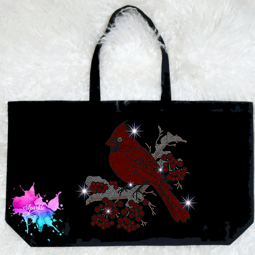 Customized Cardinal Tote Bag