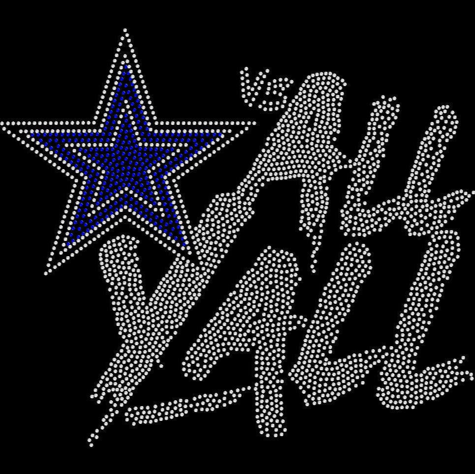 Cowboys Vs All Y'All Crystallized Tee