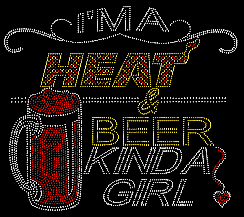 Heat and Beer Crystallized Tee