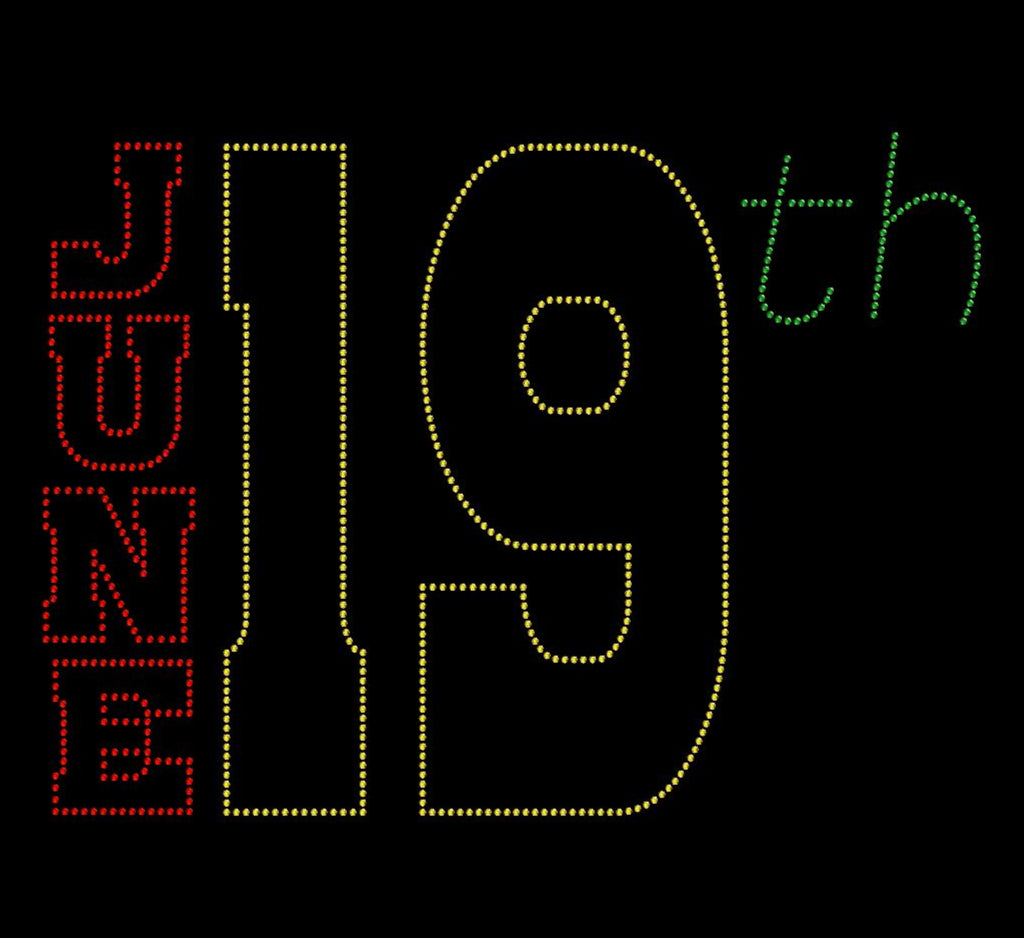 June 19th Crystallized Tee