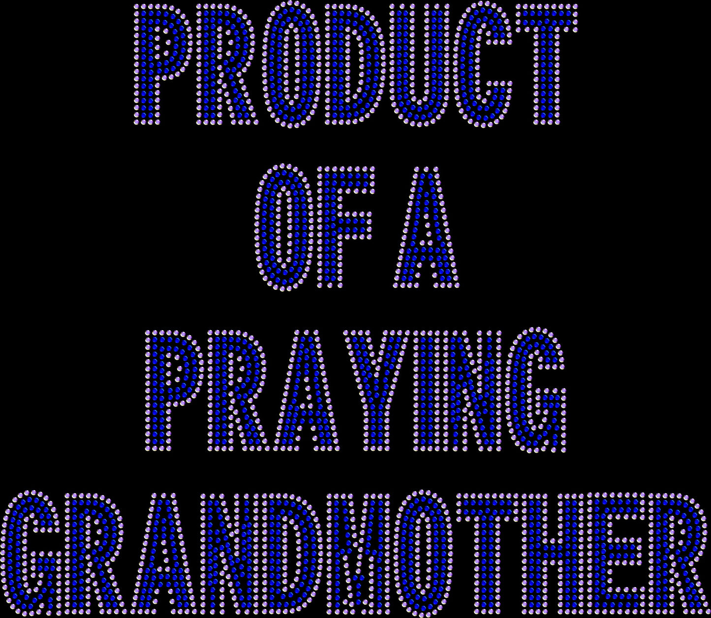 Praying Grandmother Crystallized Tee