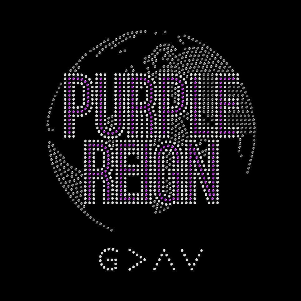 Purple Reign Crystallized Tee