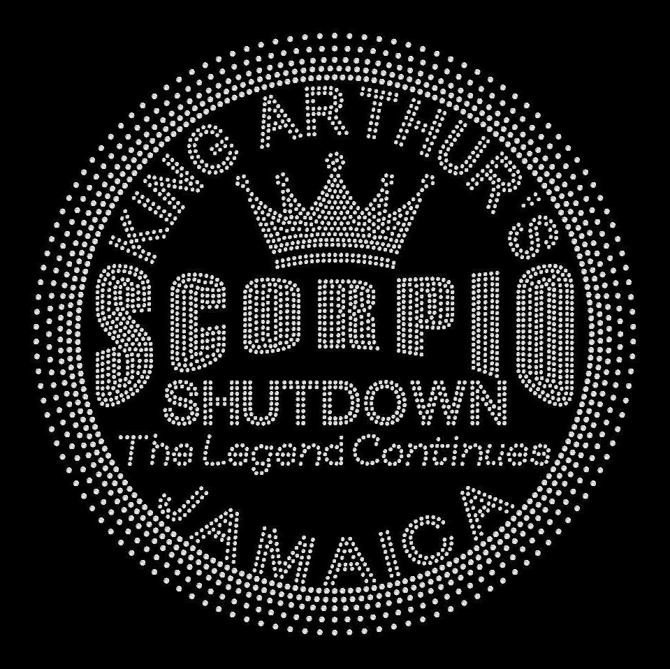 Scorpio Shutdown Rhinestone Tee