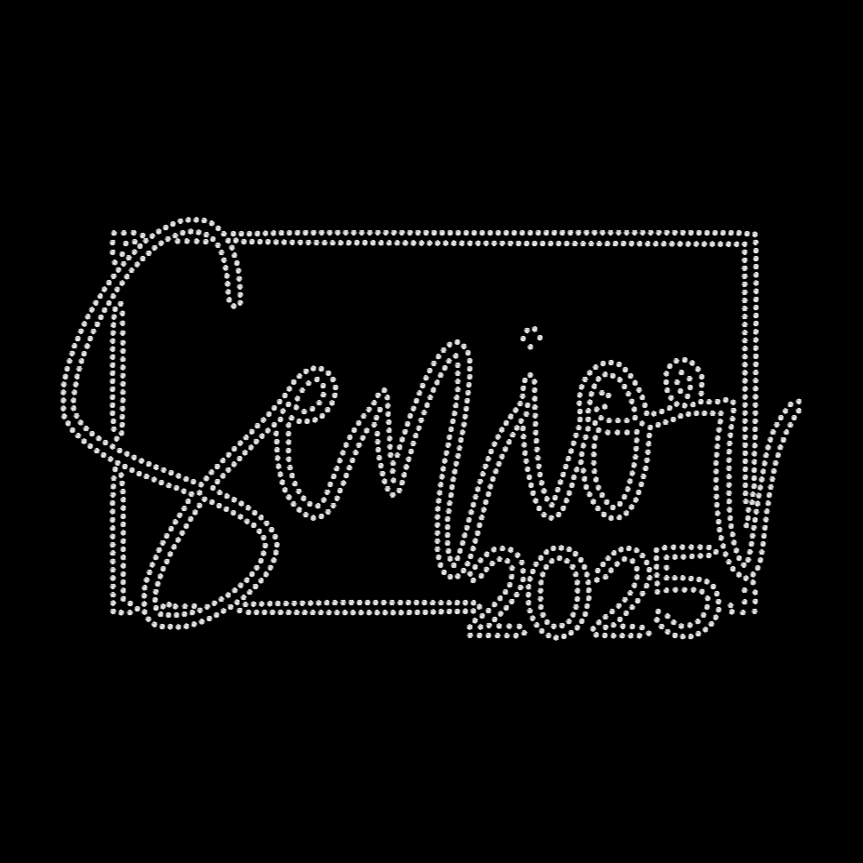 Senior 2025 Crystallized Tee
