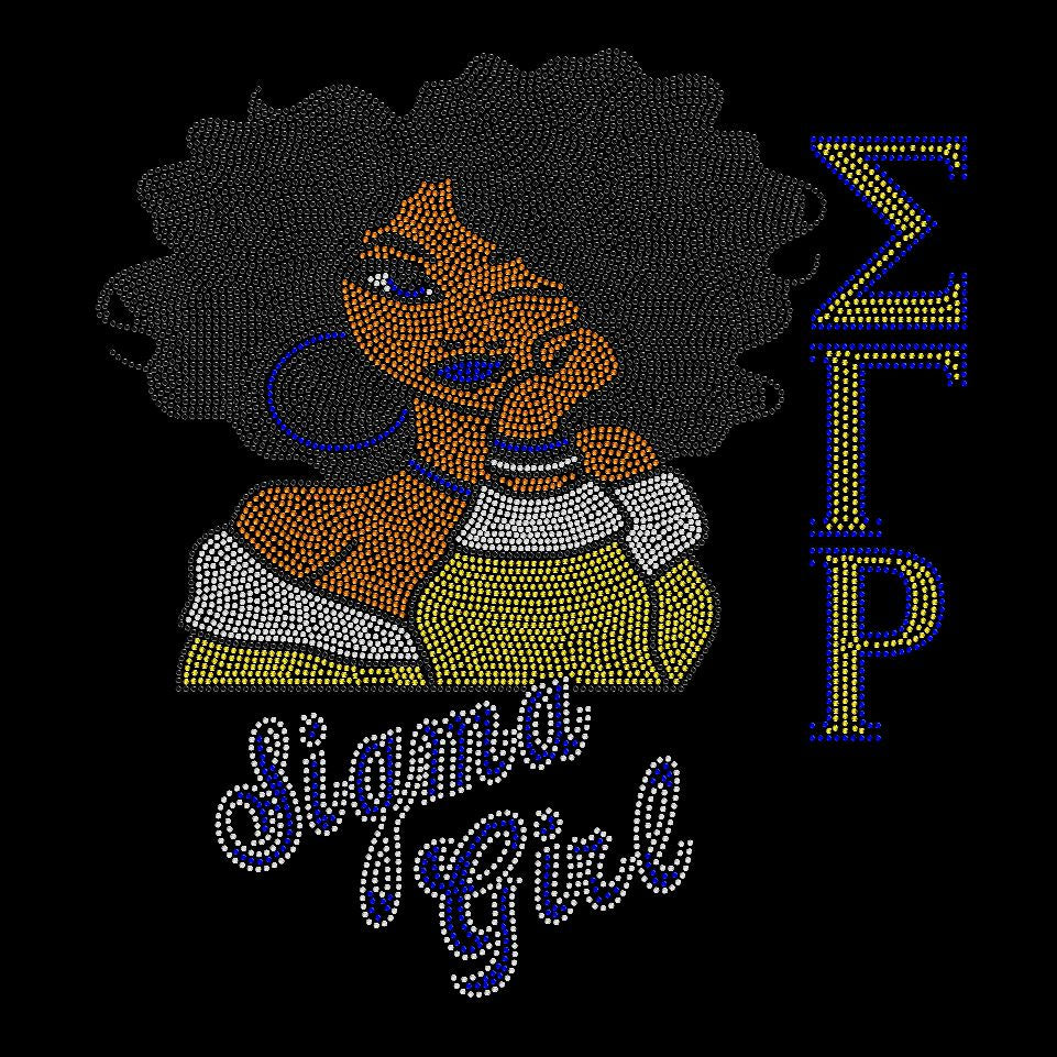 Sigma Girl Rhinestone Tee