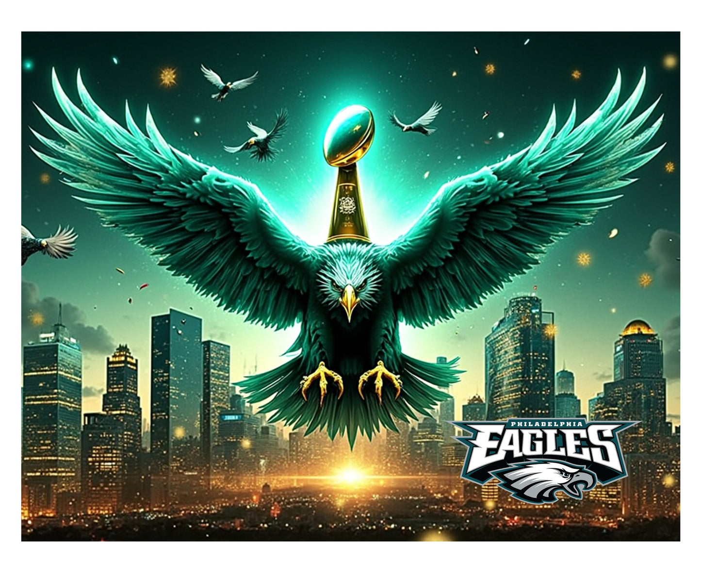 Philadelphia Football Customized Folding Tray