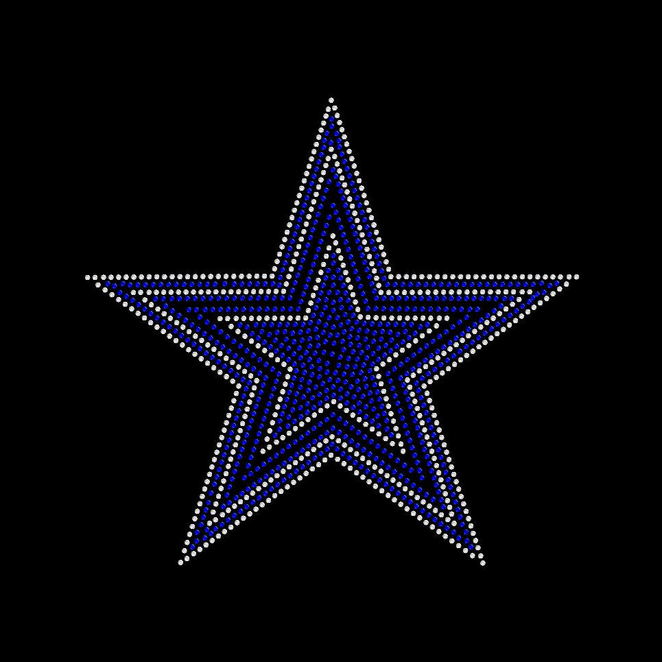 Star Pocket Sized Crystallized Transfer