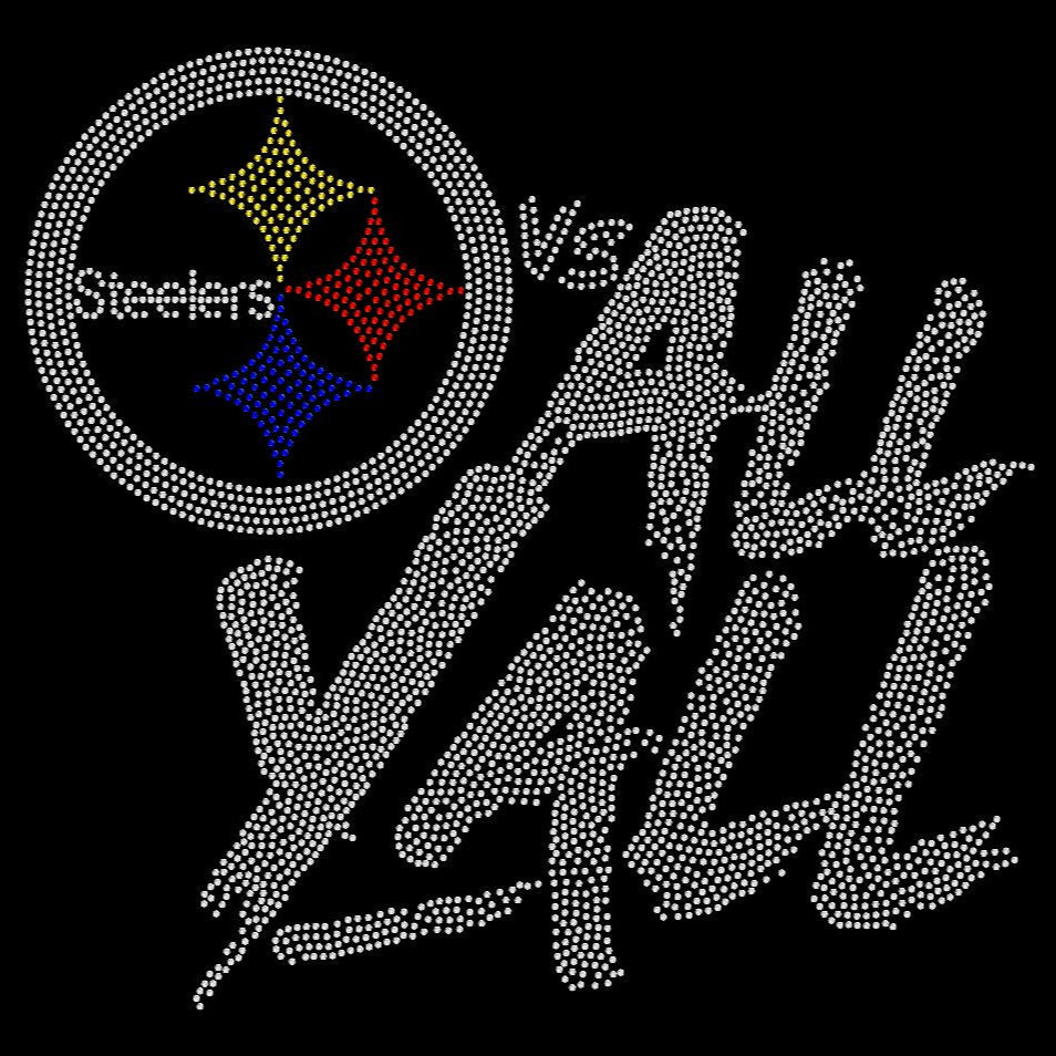 Steelers Vs All Y'All Crystallized Tee