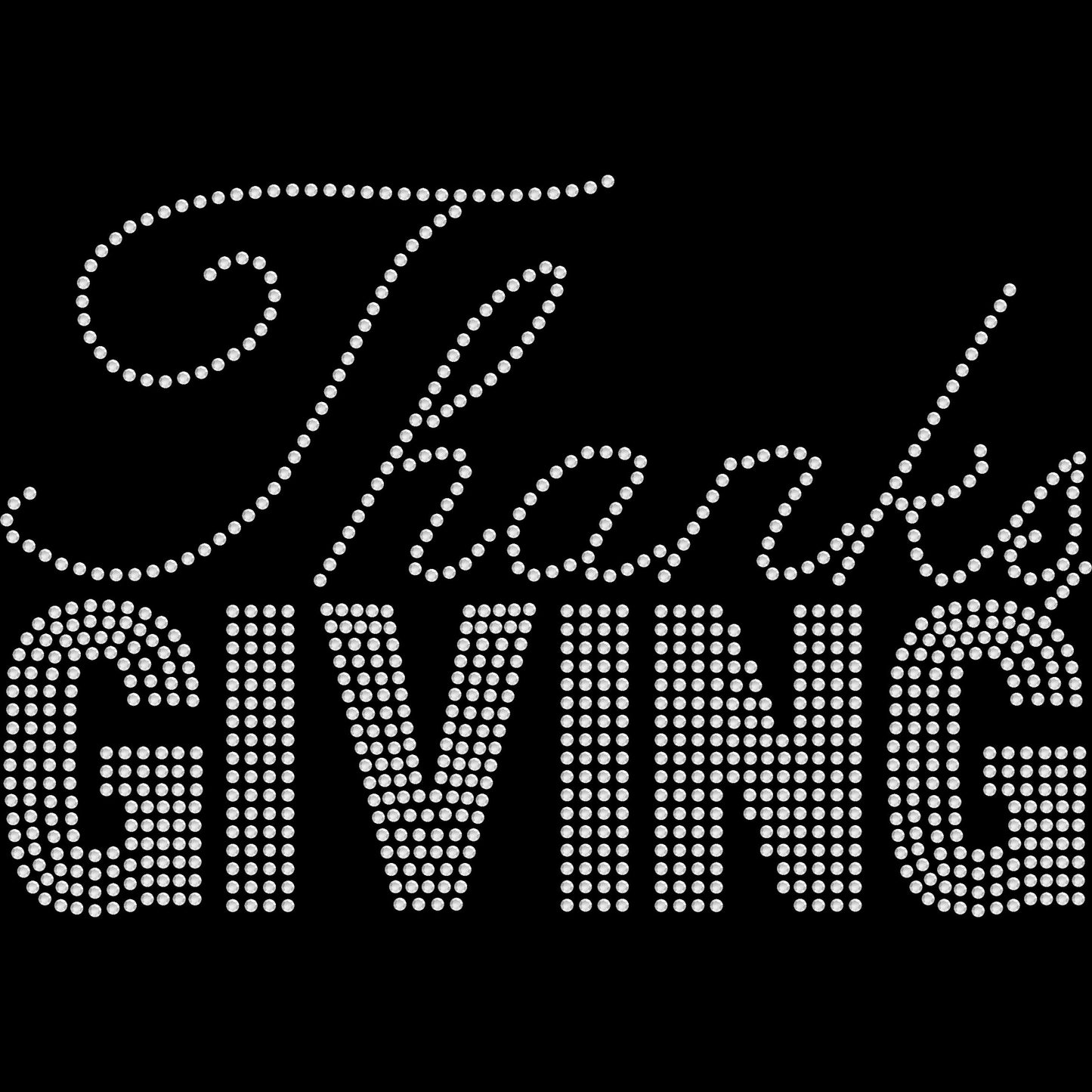 Thanks Giving Crystallized Tee