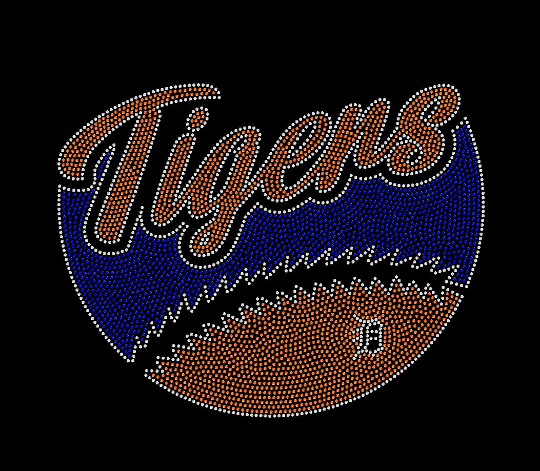 Tigers Baseball Crystallized Tee