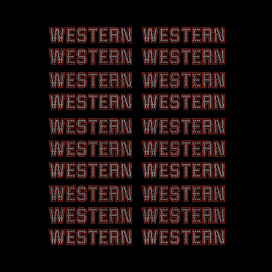 Custom Western Siam Crystallized Hotfix Transfer