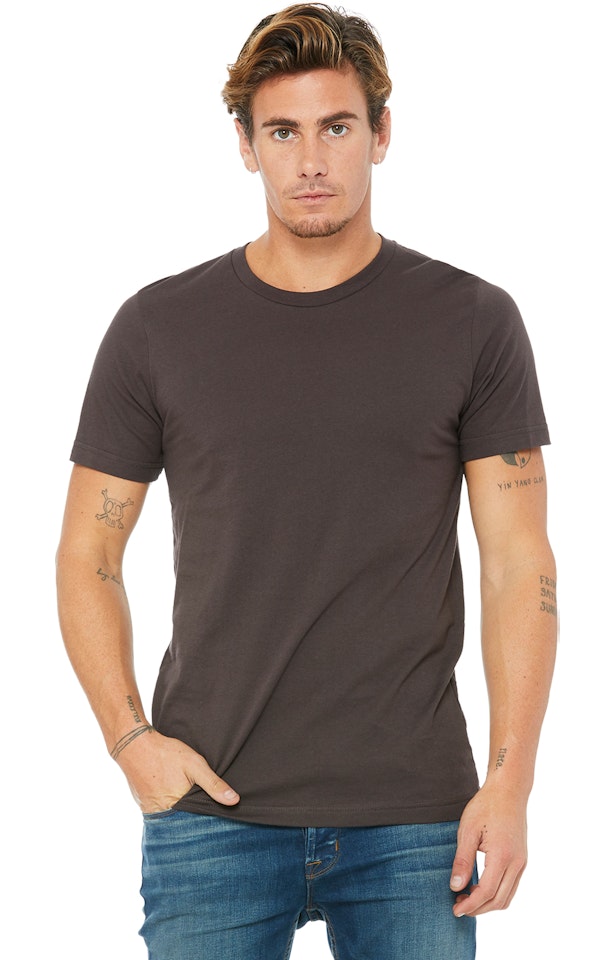 Boots & Bling Brown Crew Neck Crystallized Tee