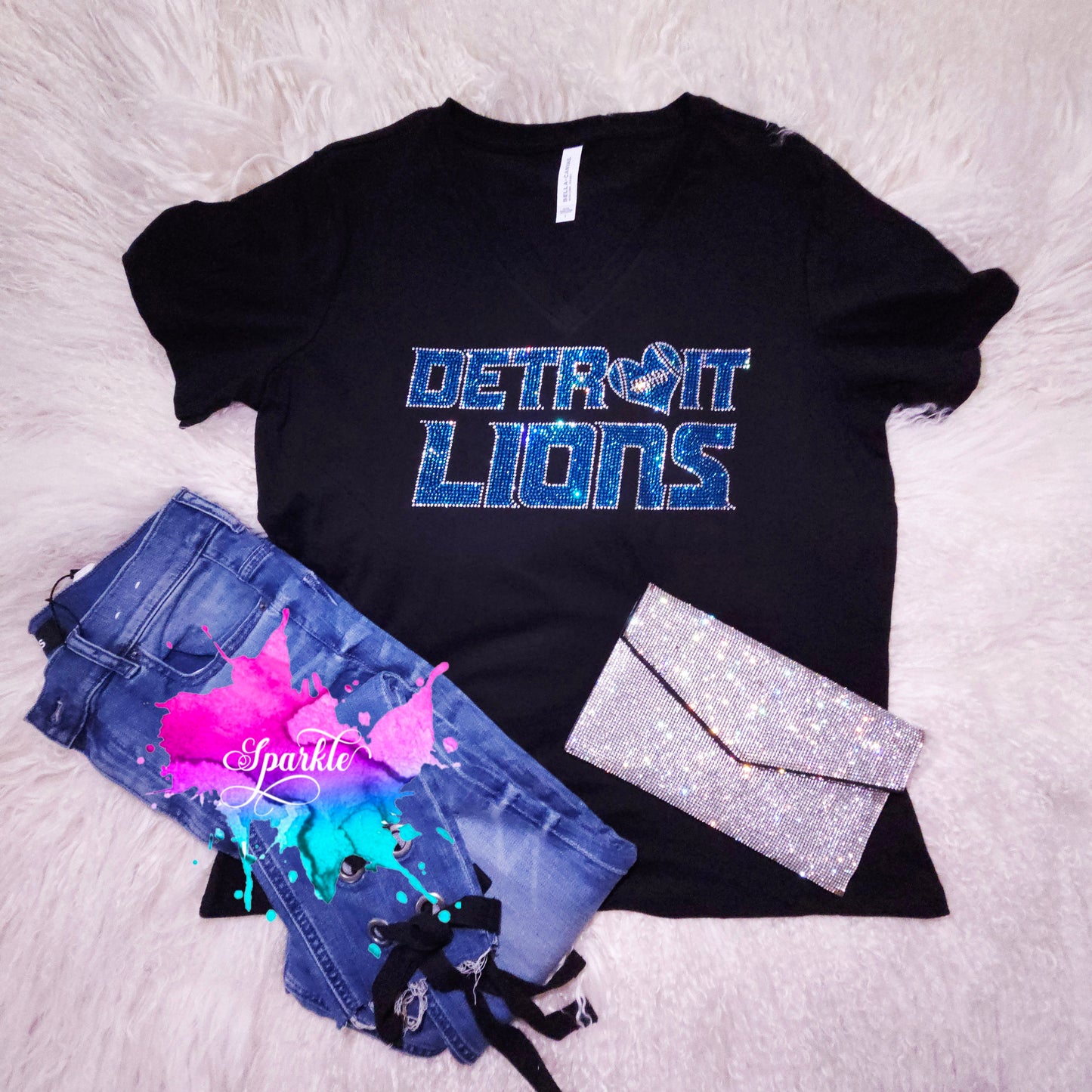 Lions Crystallized Tee