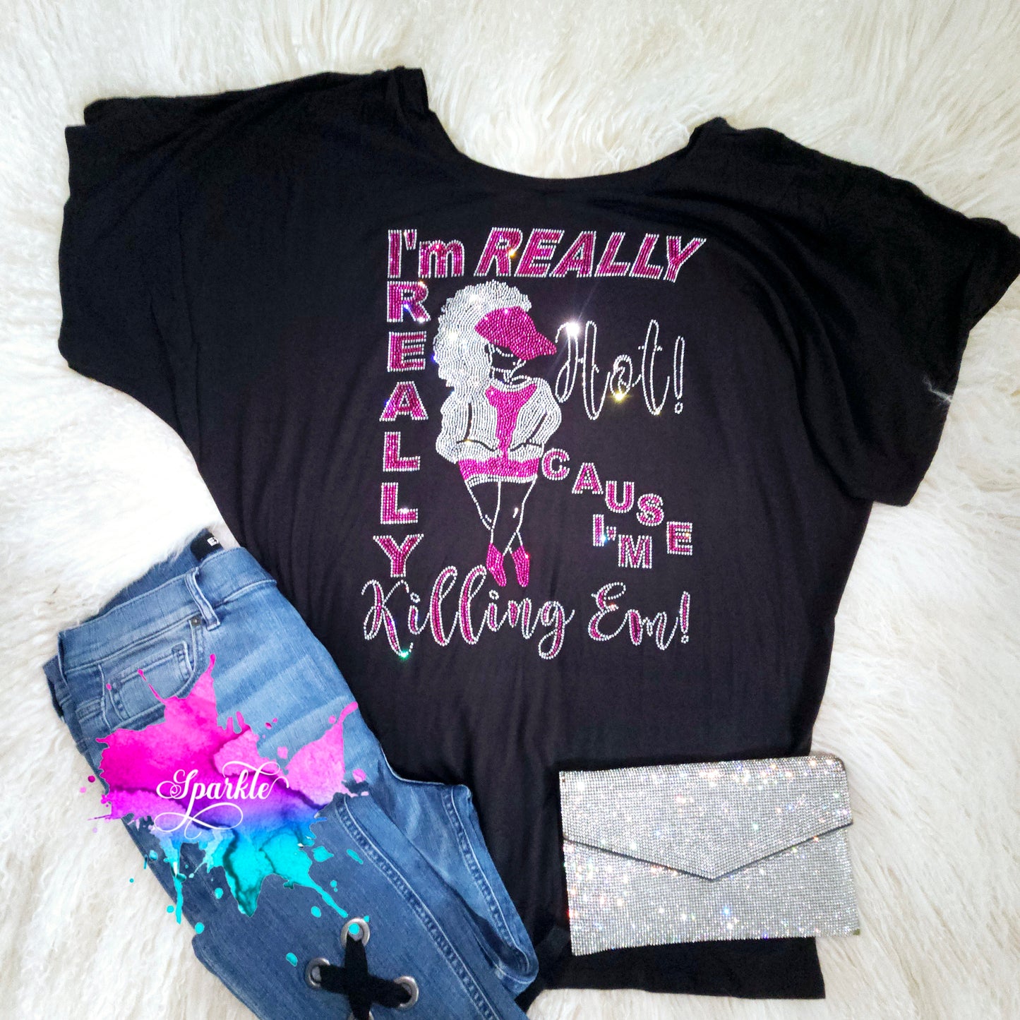 Really Hot Crystallized Tee