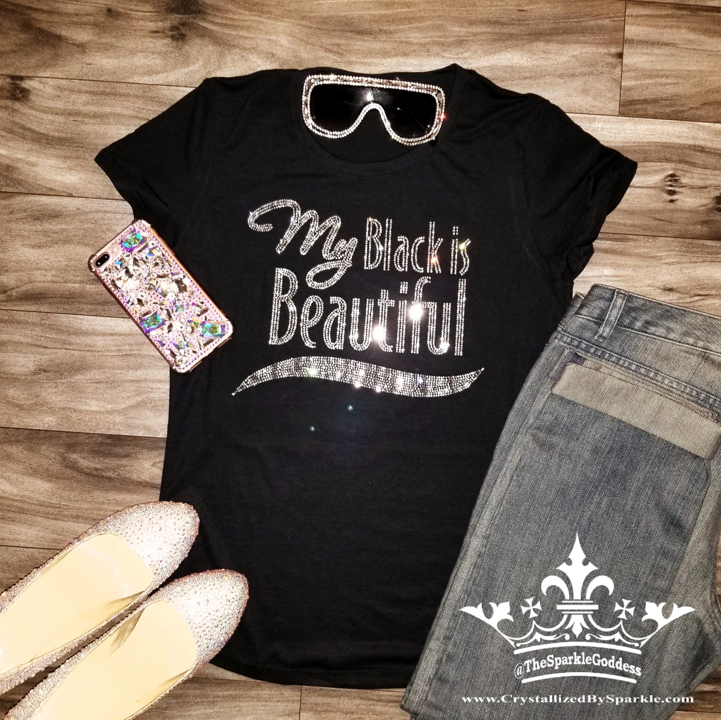 My Black is Beautiful Crystallized Tee