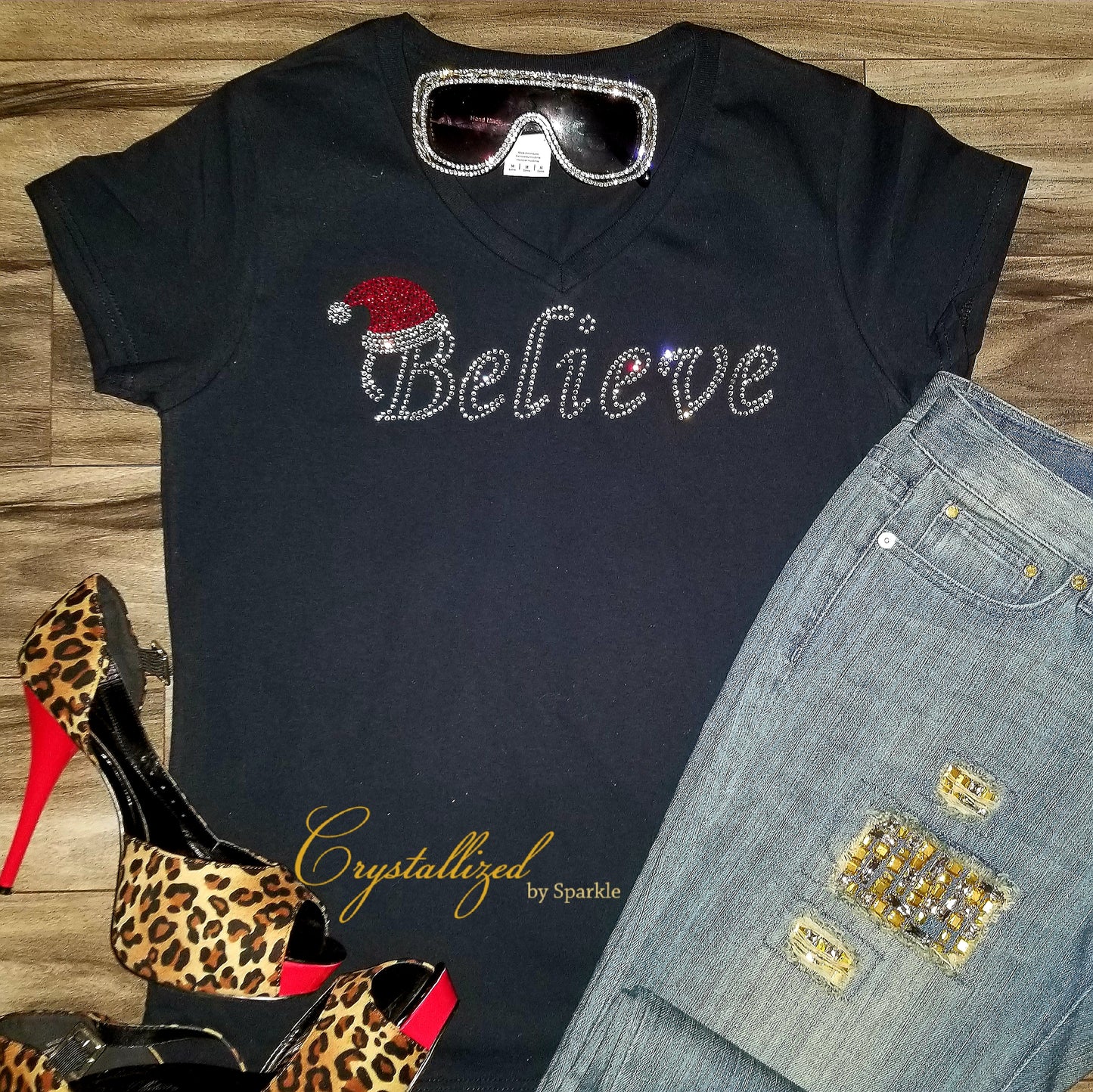 Believe Crystallized Tee