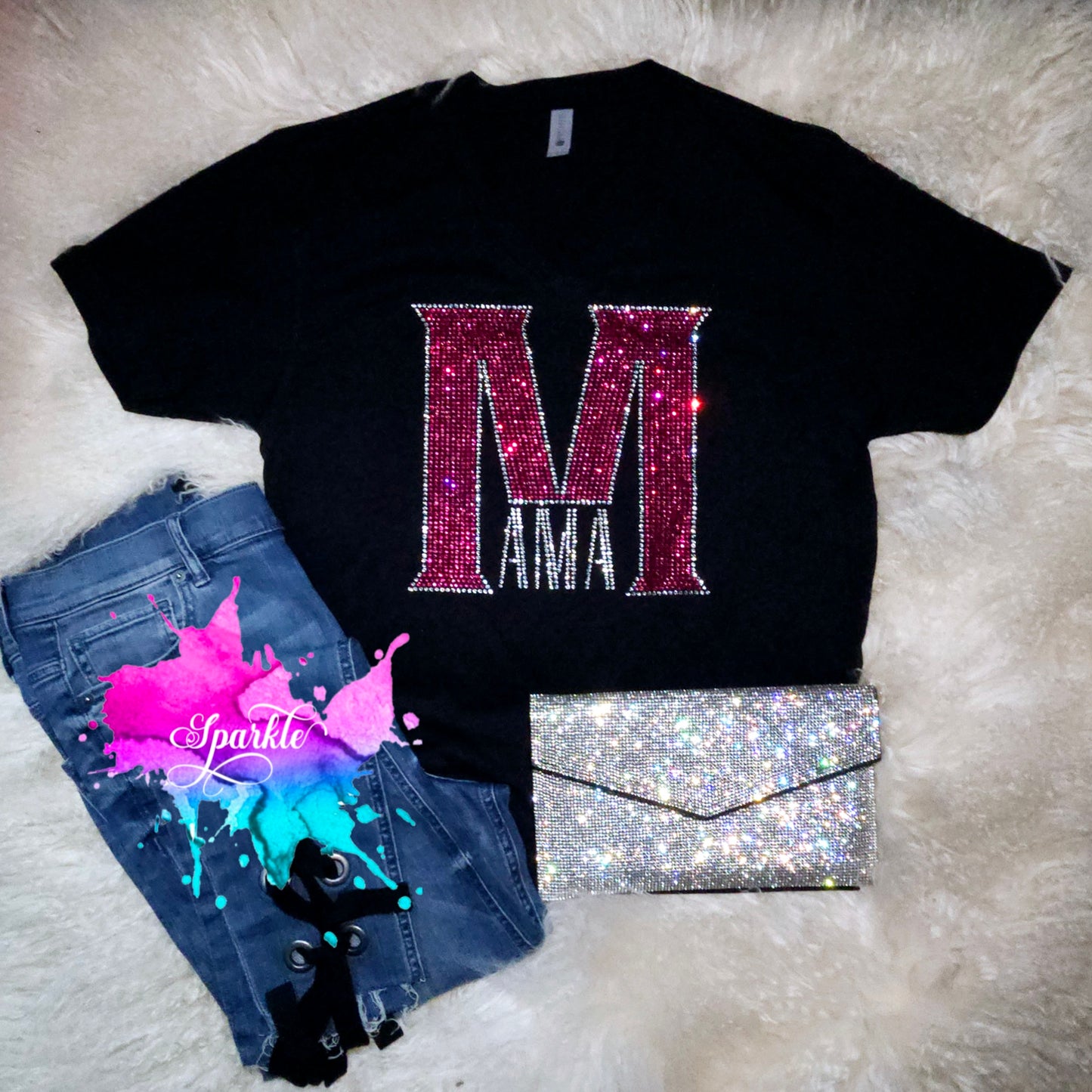 Mama Crystallized Tee