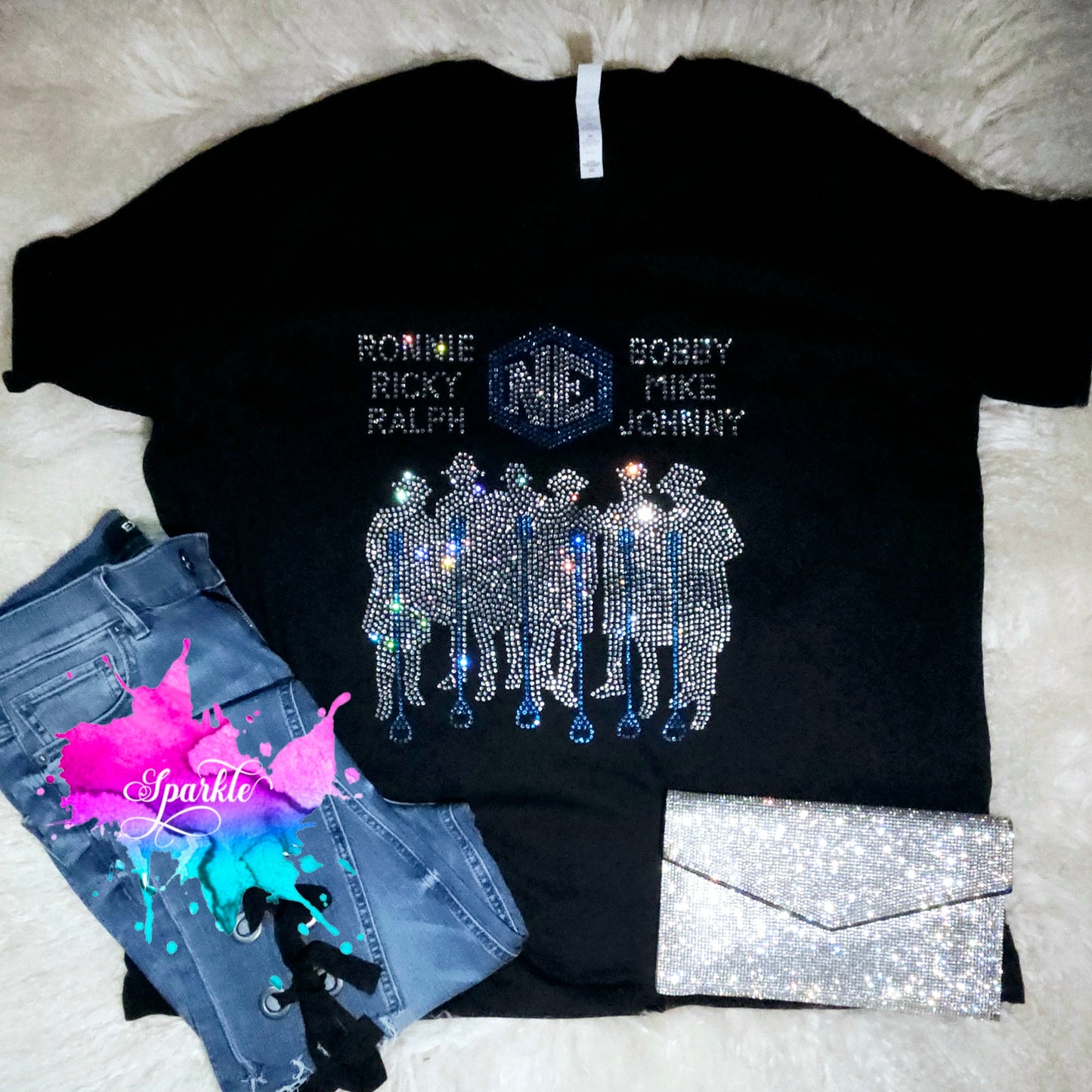 New Edition Crystallized Tee