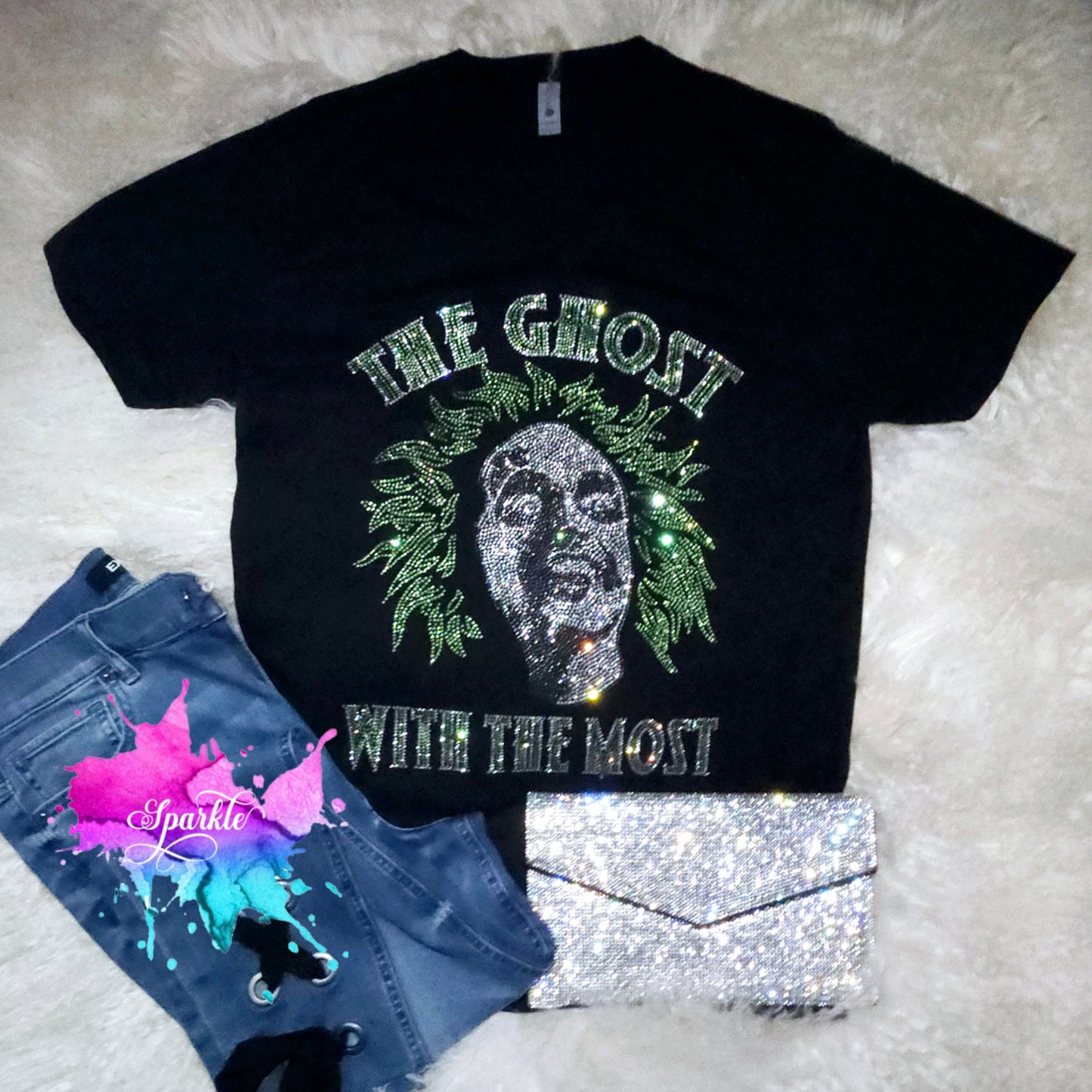 Beetlejuice Crystallized Tee
