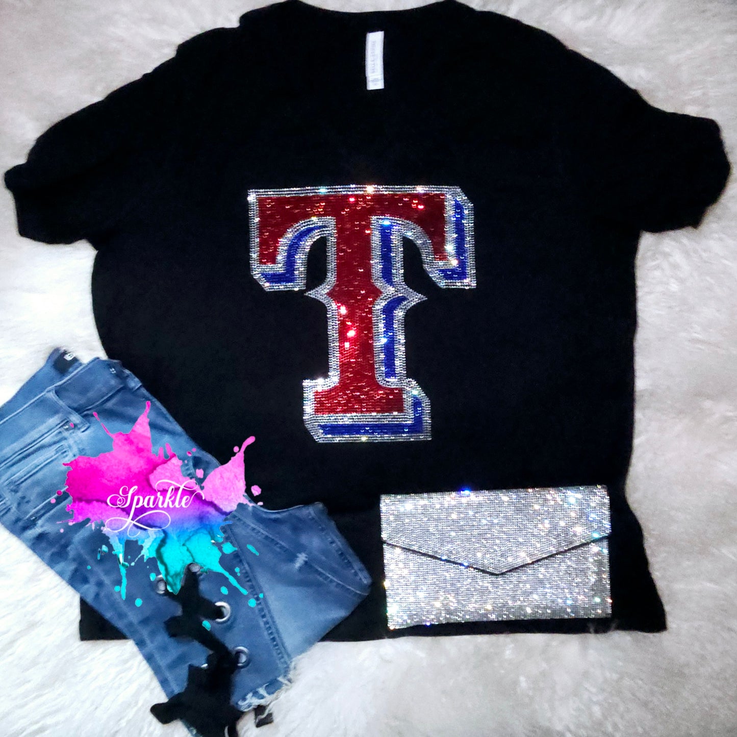 Rangers Crystallized Tee