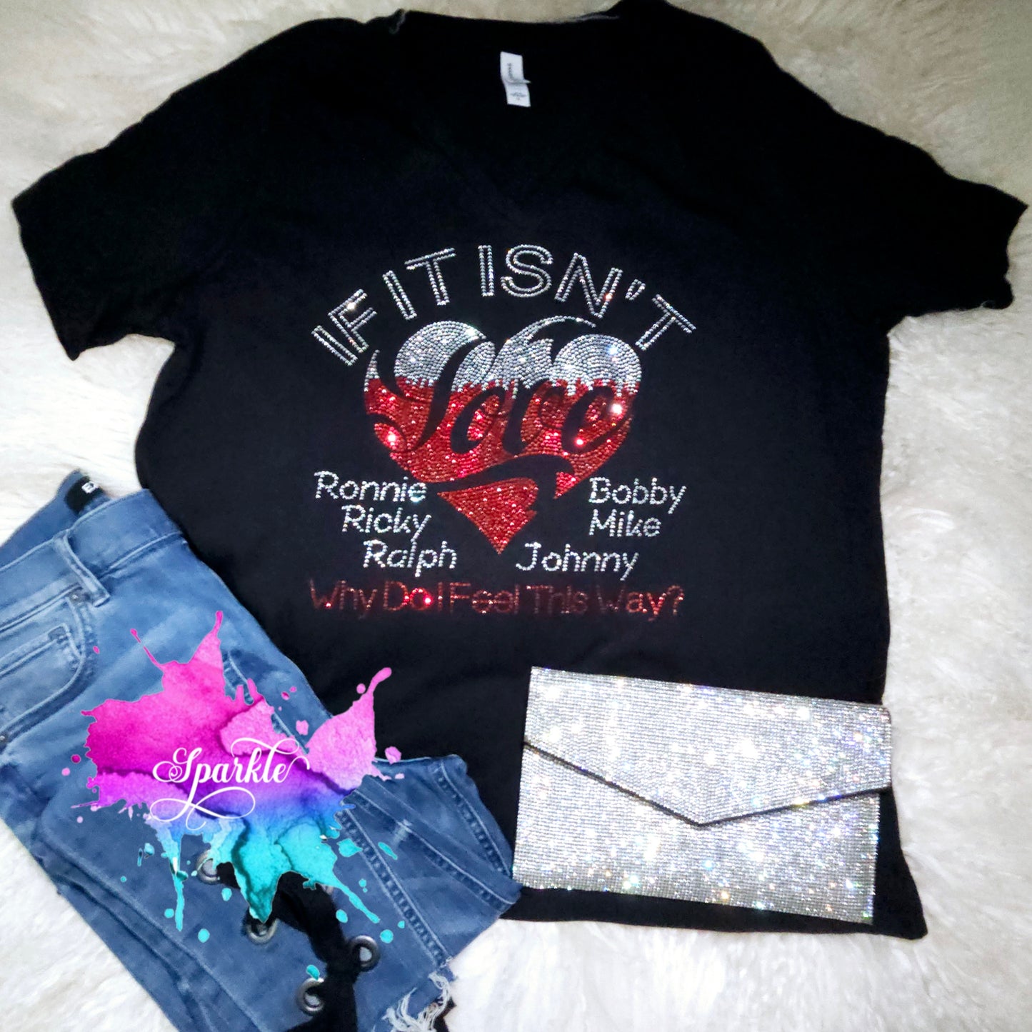 If It Isn't Love Crystallized Tee