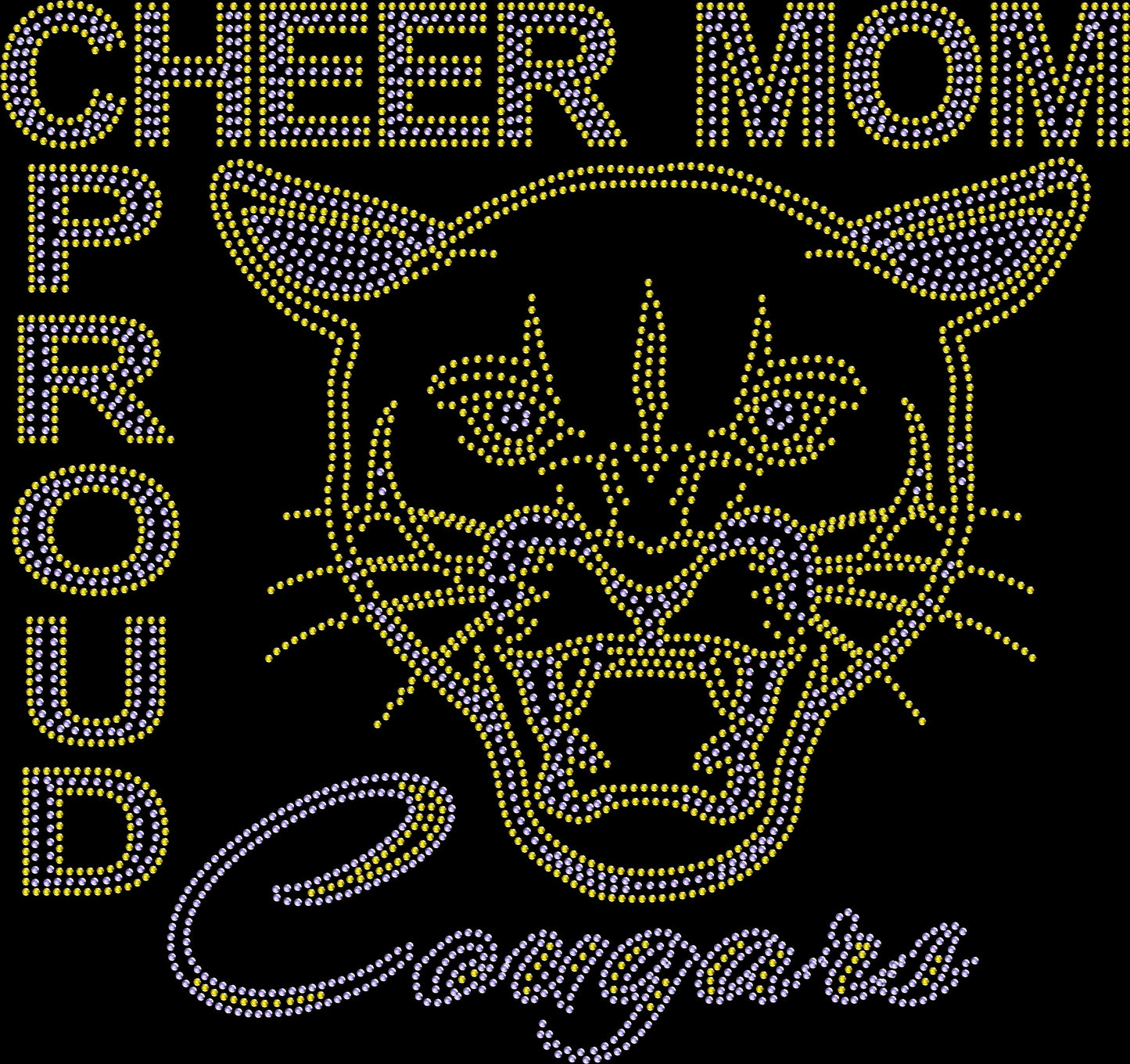 Cougars Crystallized Tee