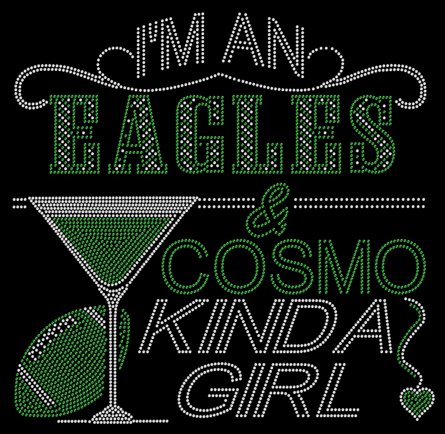 Eagles and Cosmo Crystallized Tee