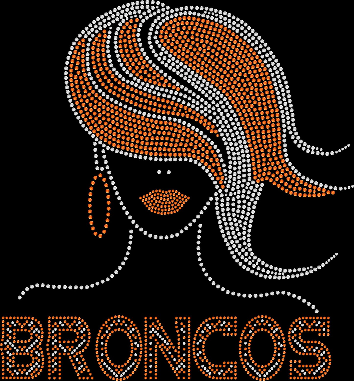 Denver Flowy Hair Crystallized Tee