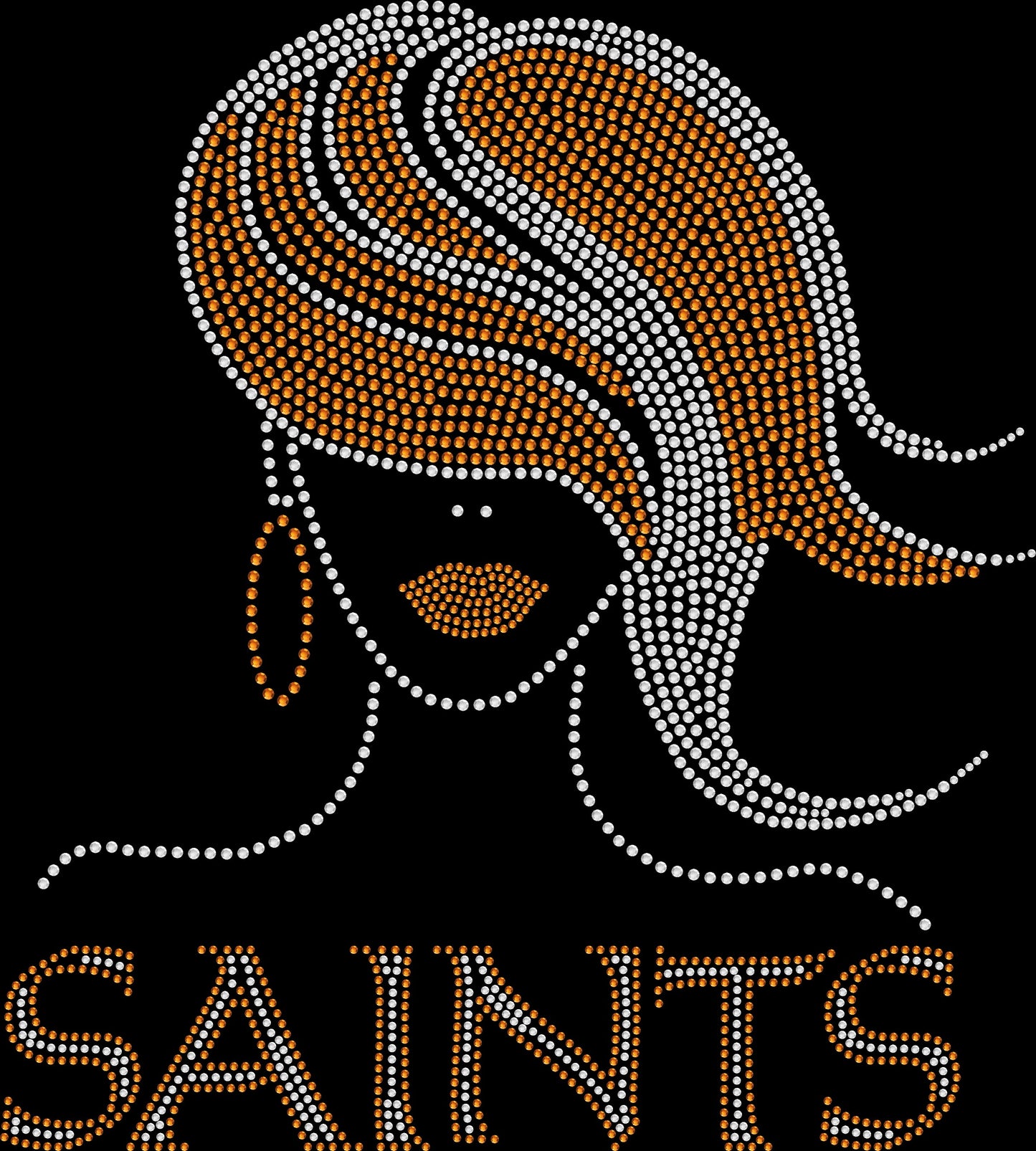 Saints Lady Crystallized Tee
