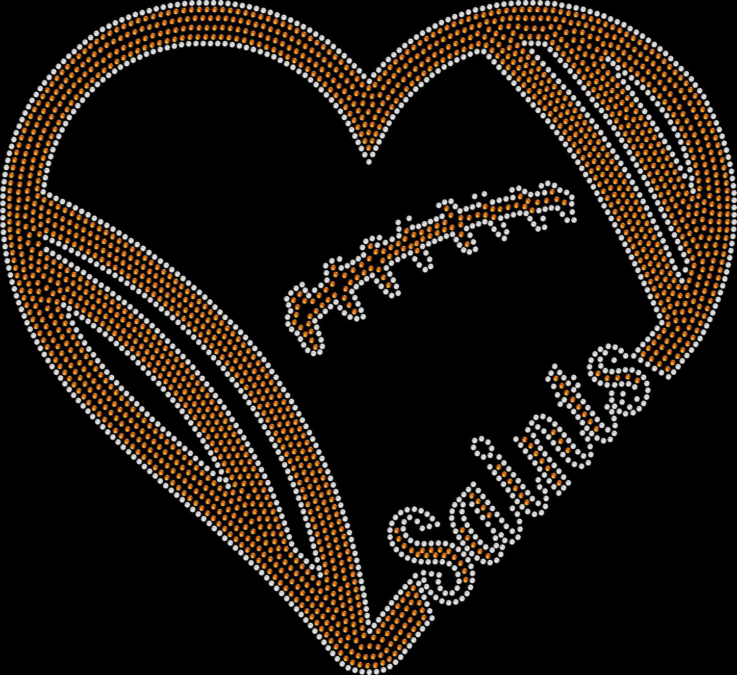 Saints Heart Crystallized Tee