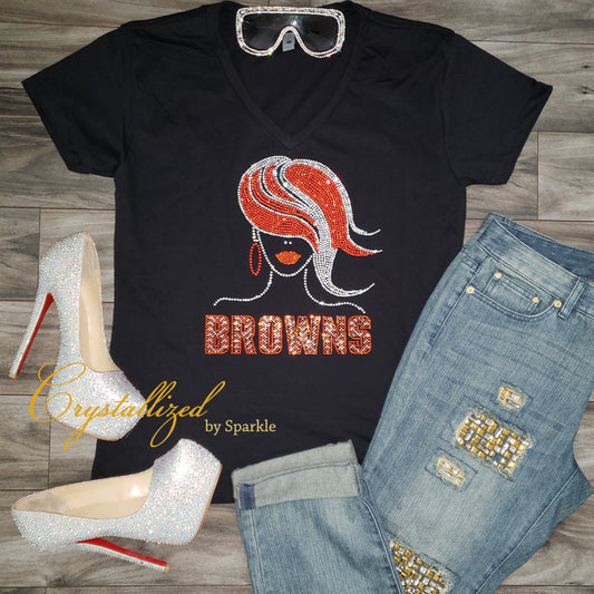 Browns Lady Crystallized Tee