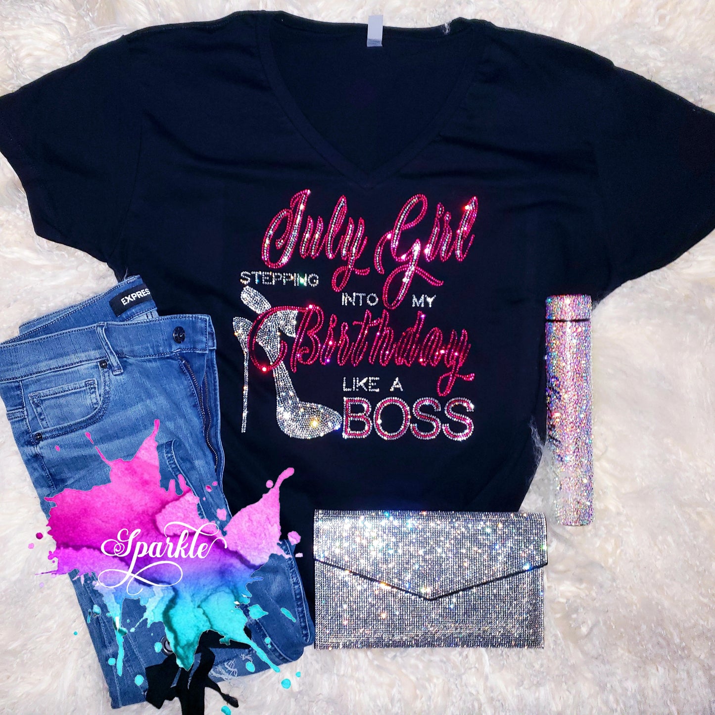 July Girl Crystallized Tee