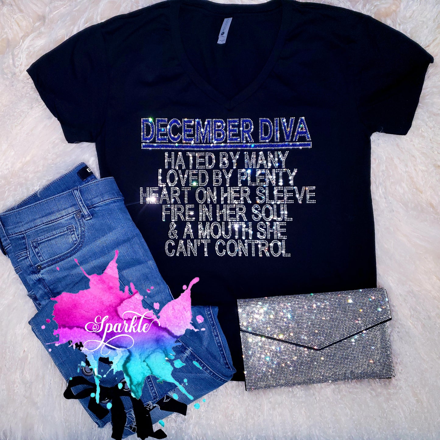 December Diva Crystallized Tee