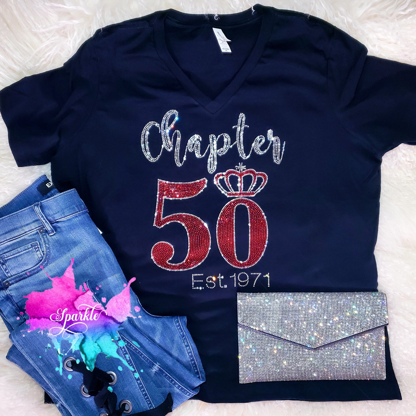 Chapter 50 Rhinestone Tee