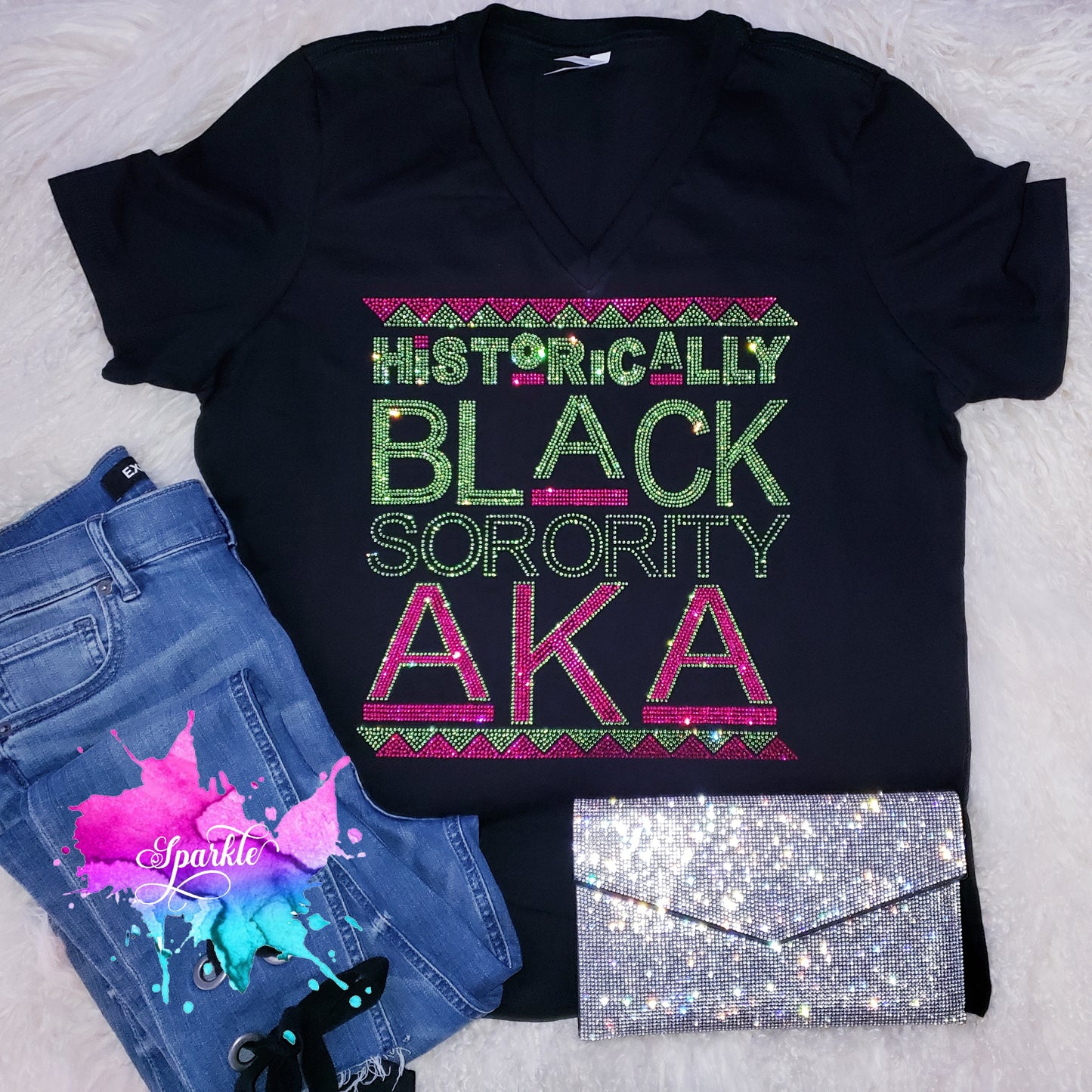 Historically Black Crystallized Tee