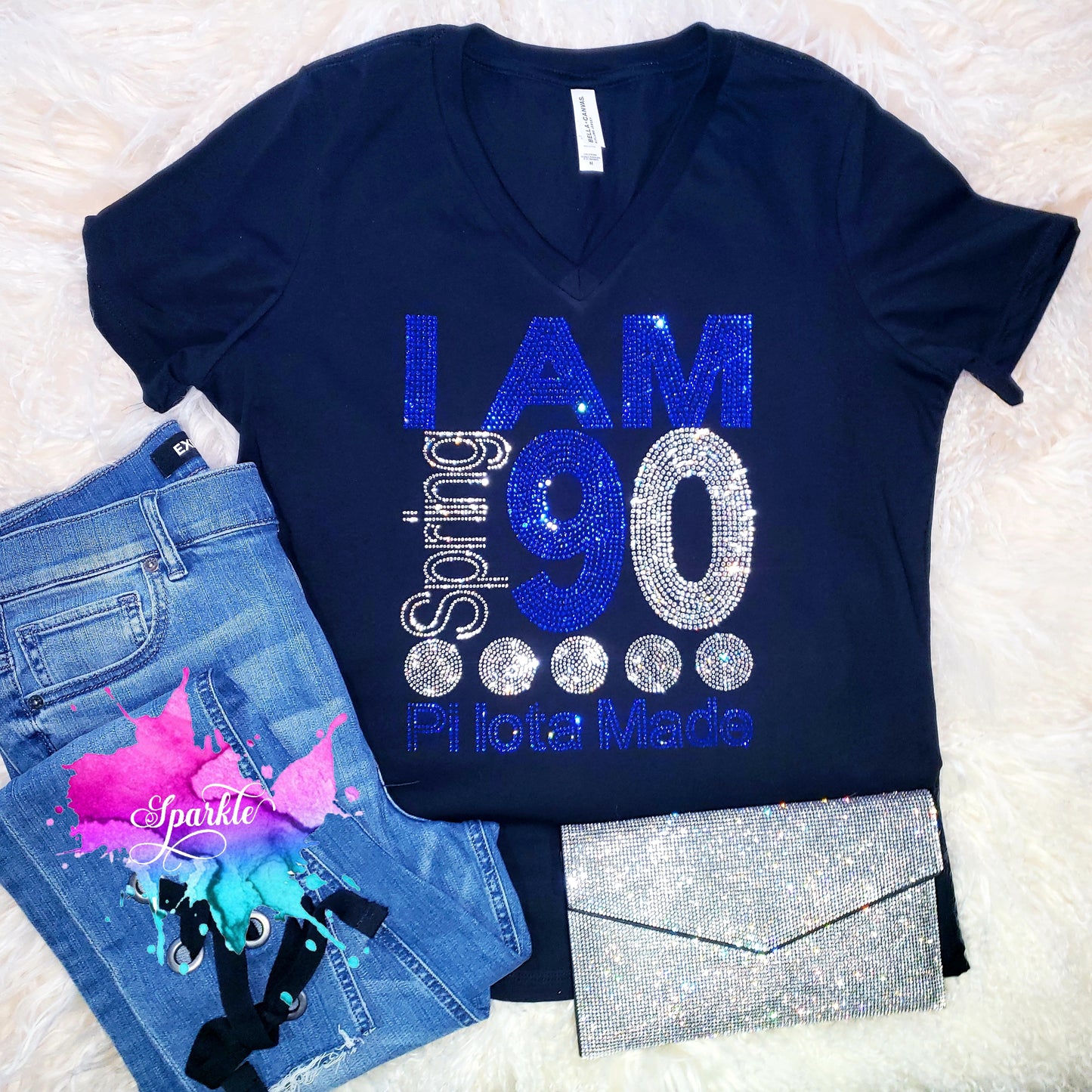 I Am Cross Year Crystallized Tee