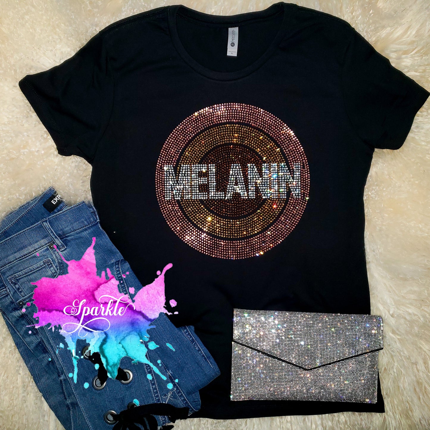 Melanin Crystallized Tee