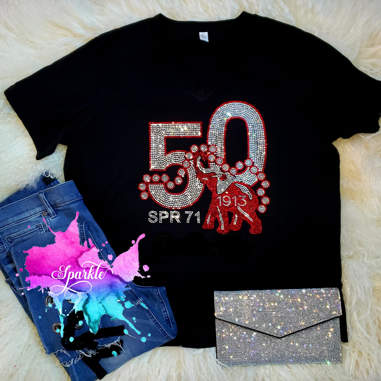 50 Years in the Dynasty Rhinestone Tee