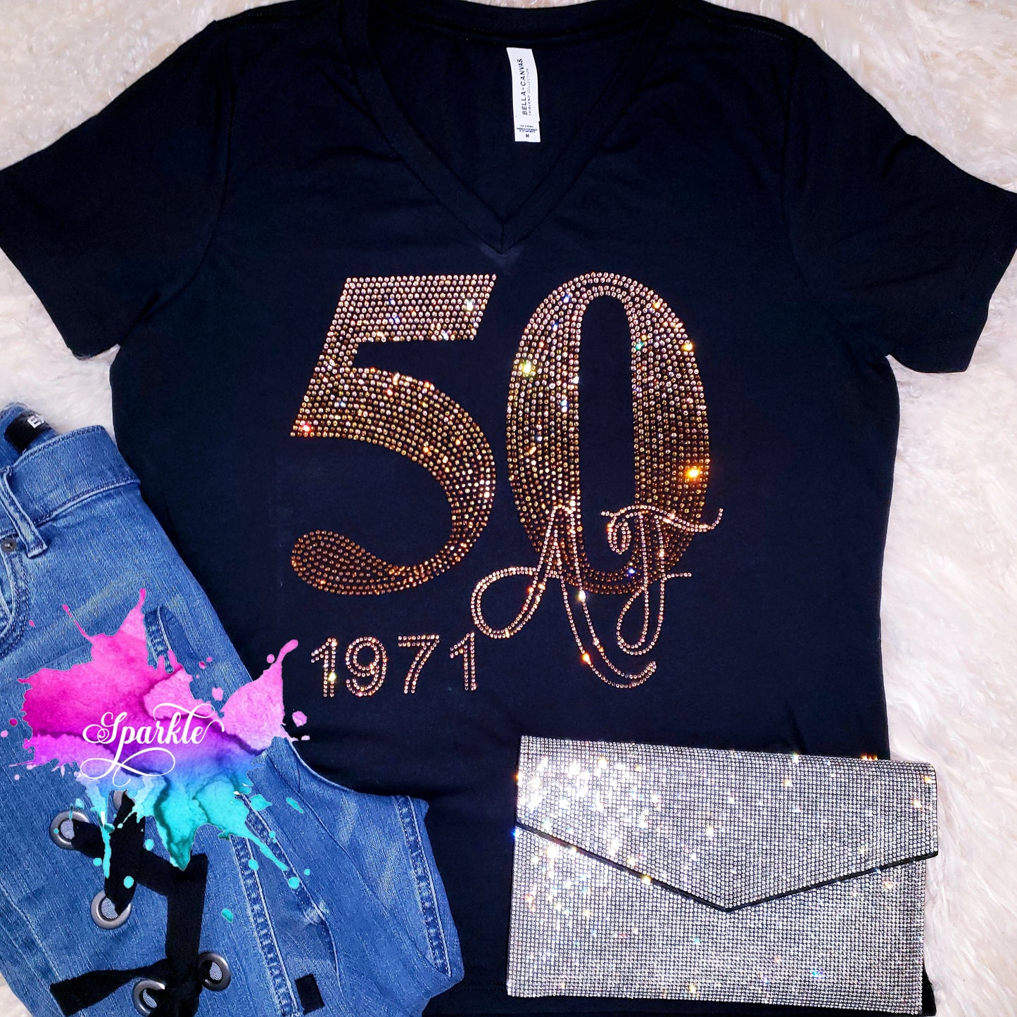 50 AF Crystallized Tee