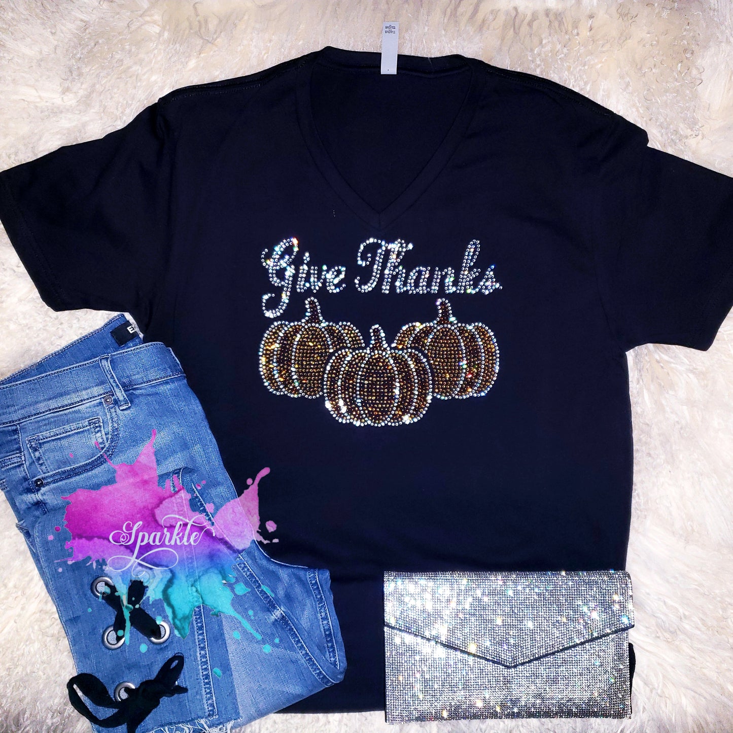 Give Thanks Crystallized Tee