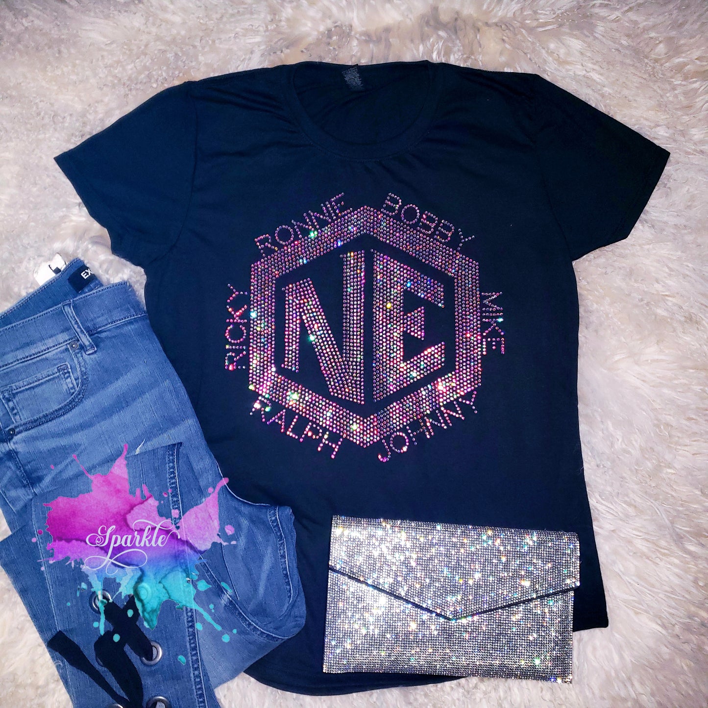 New Edition Crystallized Tee