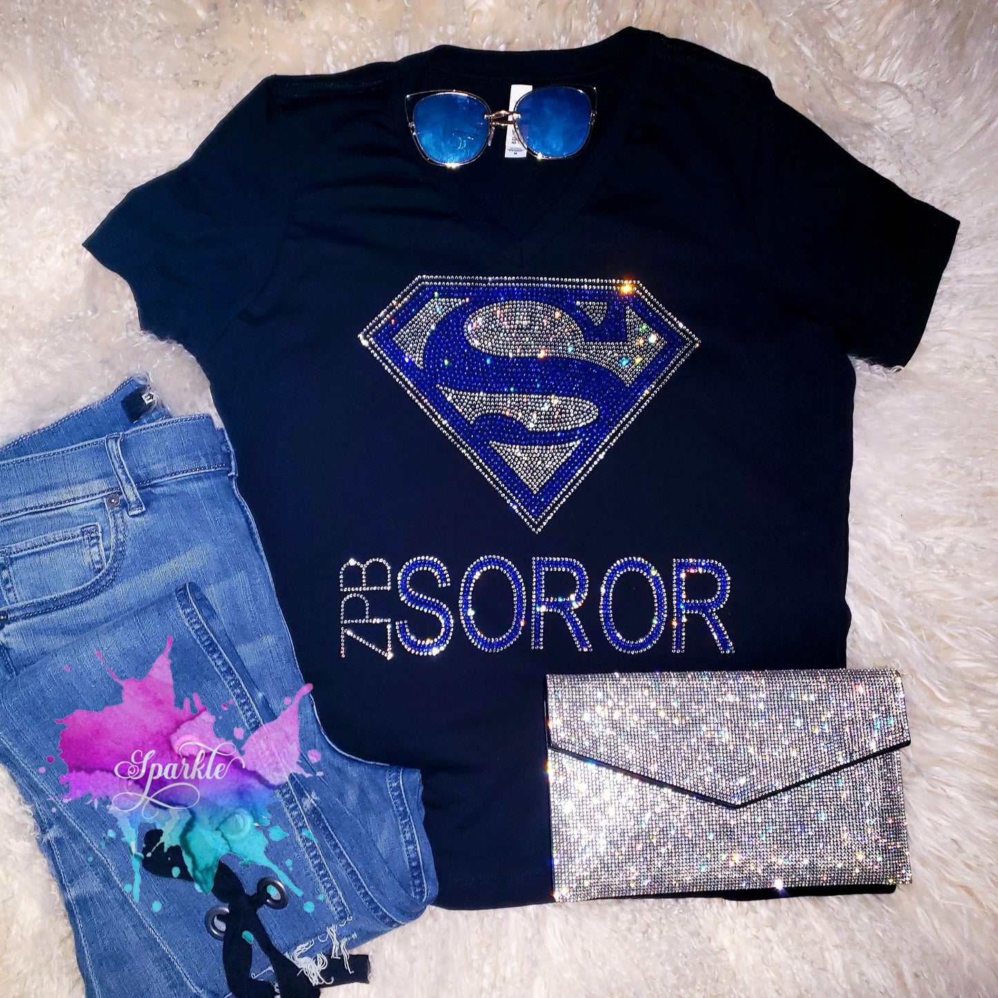 Super Soror Crystallized Tee