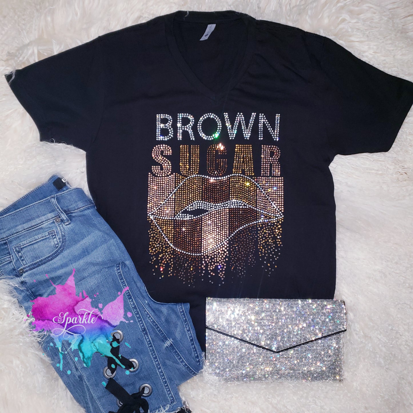 Brown Sugar Crystallized Tee